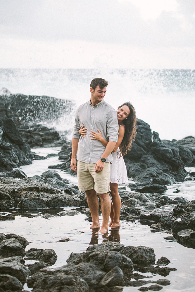 engagement photography in hawaii