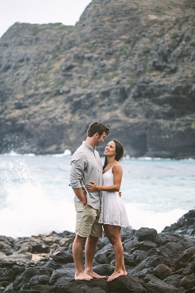 engagement photography in hawaii